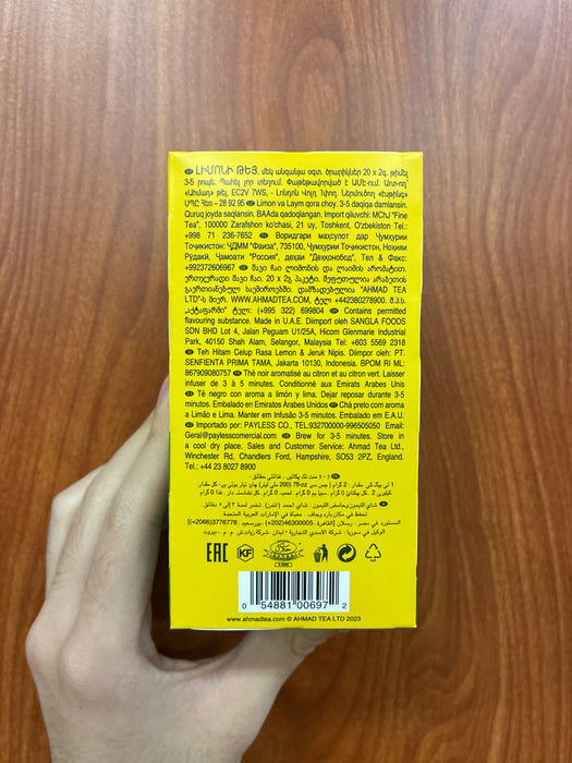 Ahmad Tea Lemon & Lime Twist 20ct