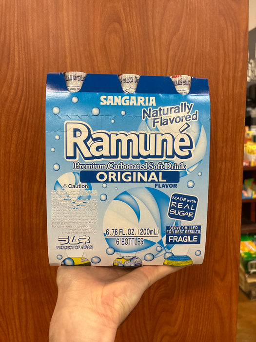 Sangaria Ramune Soda Drink, 6.76oz