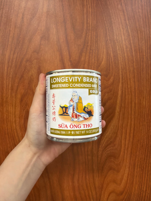 Longevity Sweetened Condensed Milk 14oz