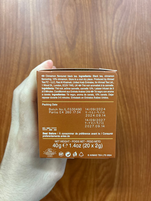 Ahmad Tea Cinnamon Haze 20 ct