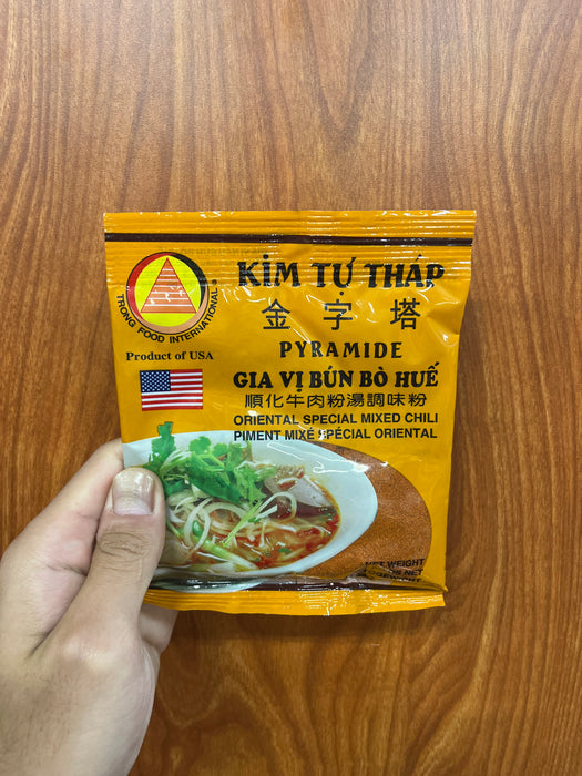 KTT Gia Vi Nau Bun Bo Hue - Mixed Chili, 2oz