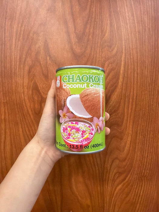 Chaokoh Coconut Cream - Fat 22 Percent, 13.5oz