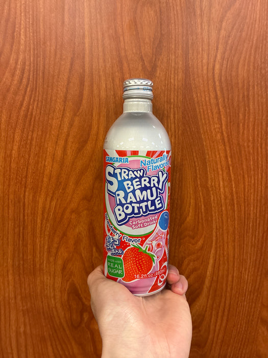Sangaria Strawberry Ramune, 16.2oz