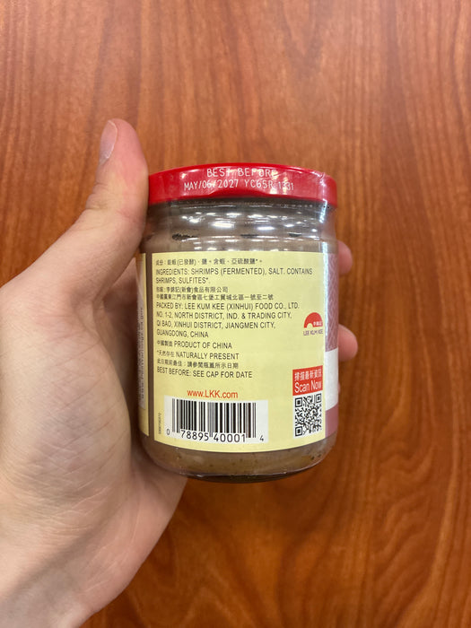 Lee Kum Kee Fine Shrimp Sauce, 8oz
