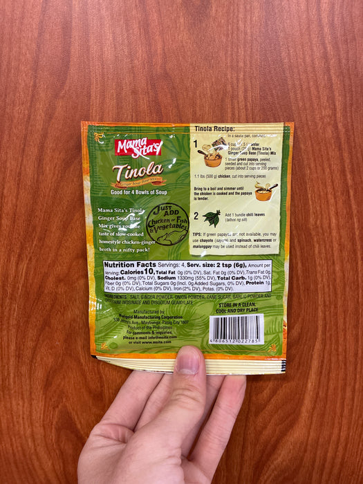 Mama Sita Tinola Ginger Soup Mix, .88oz