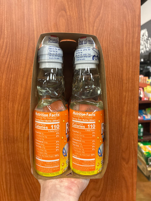 Sangaria Ramune Orange, 6.76 oz