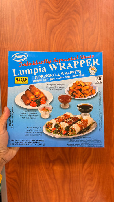 Simex Lumpia Wrapper Thin, 13oz
