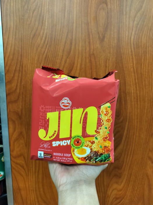 Jin Spicy Ramen 4pk, 4.23oz