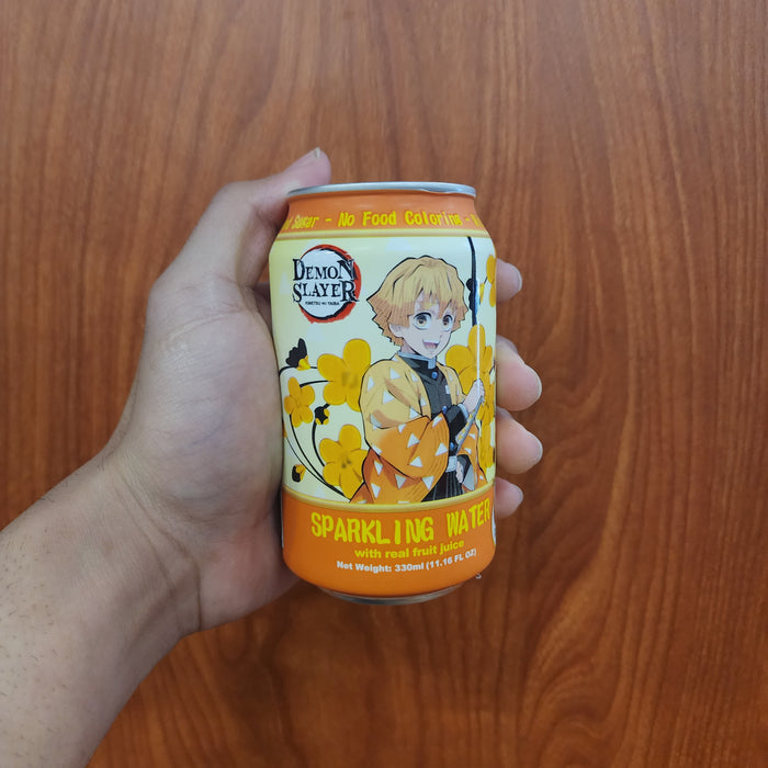 Anyyums Demon Slayer Pineapple Sparkling Water, 11.16floz