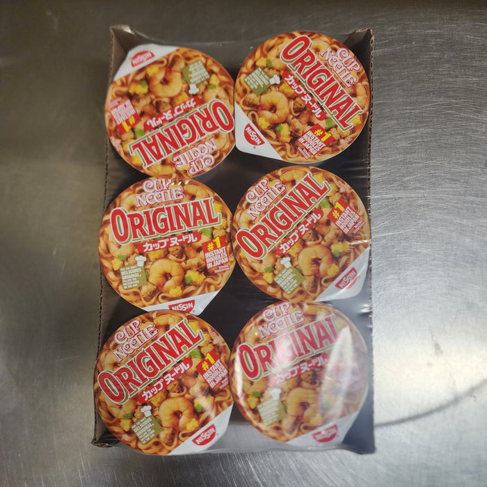 Nissin Original Cup Noodles, 6pk