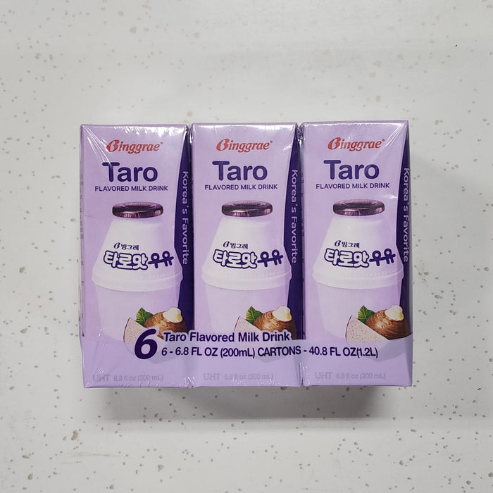 Bingrae Taro Milk, 6.8oz