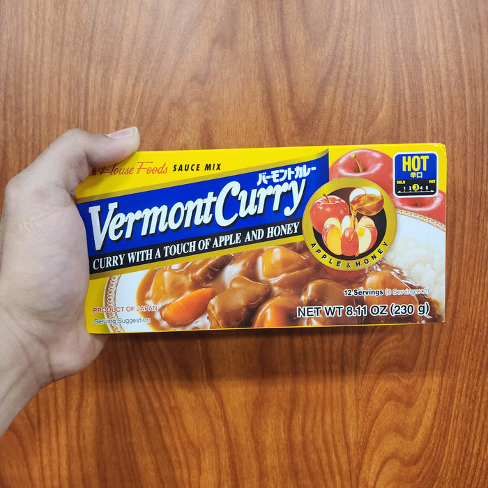 House Food Vermont Curry Hot, 8.8oz