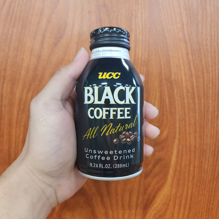 UCC Black Coffee, 9.7oz