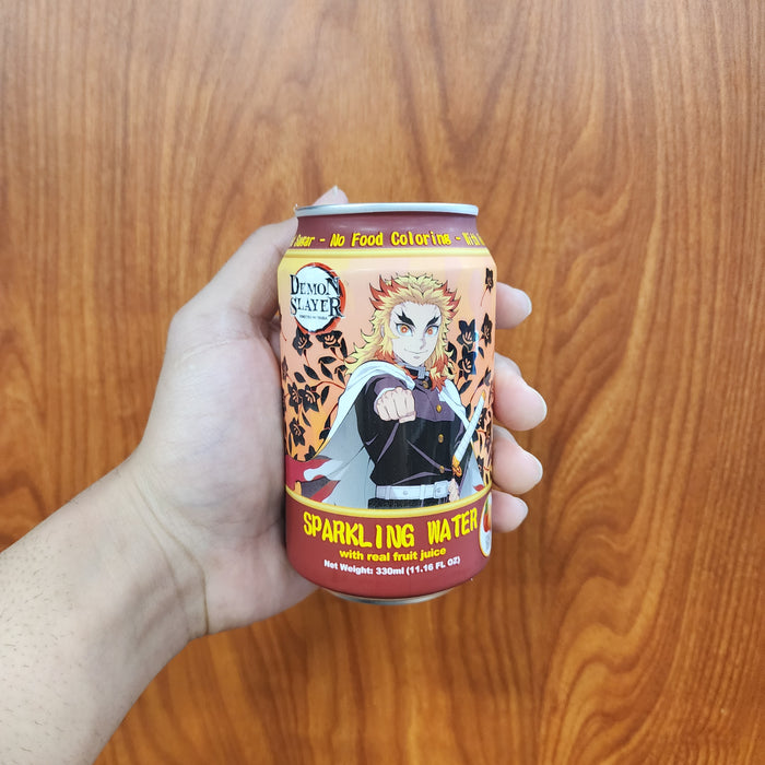 Anyyums Demon Slayer Mango Sparkling Water, 11.16floz