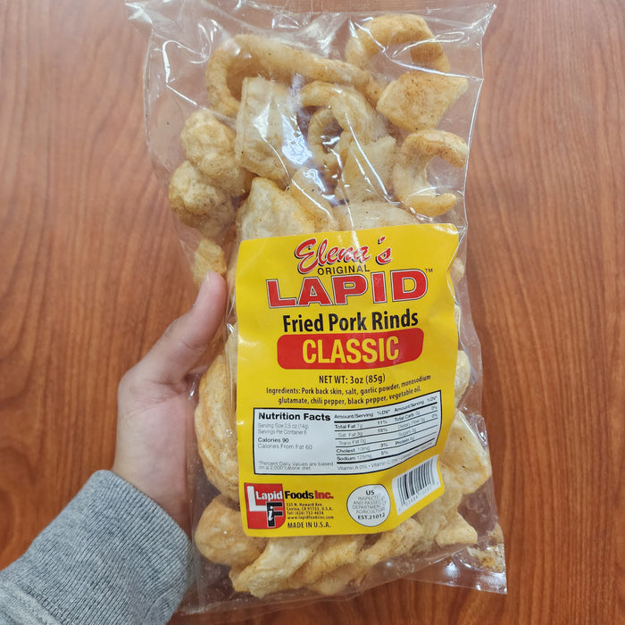 Lapid Chicharon - Classic, 3.5oz