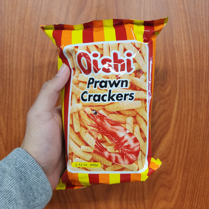 Oishi Prawn Crackers Original, 60g