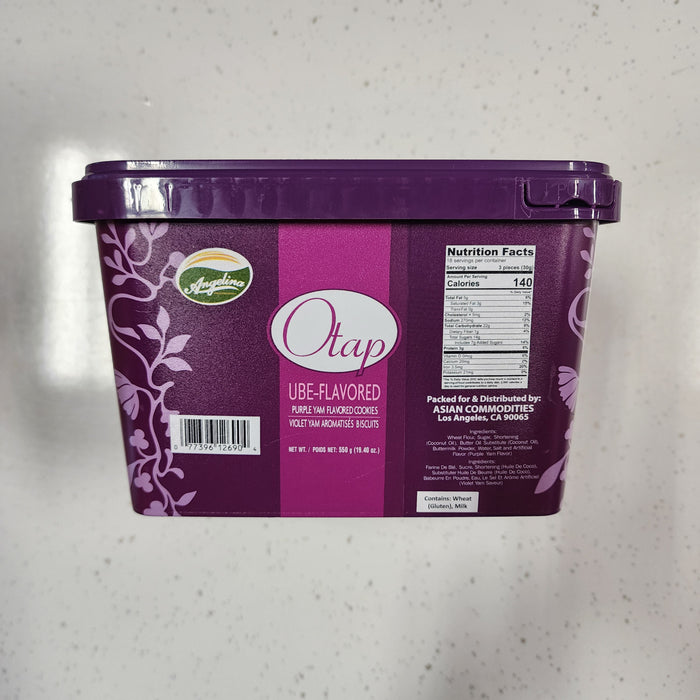 Angelina Otap Pastry Ube, Tub