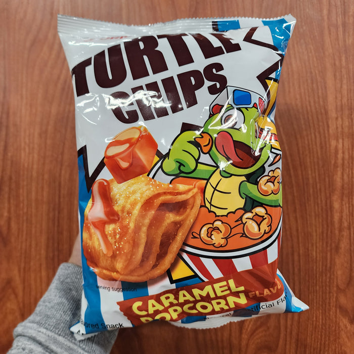 Orion Turtle Chips Caramel Popcorn, 5.65oz