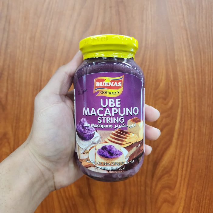 Buenas Ube Macapuno String, 12oz