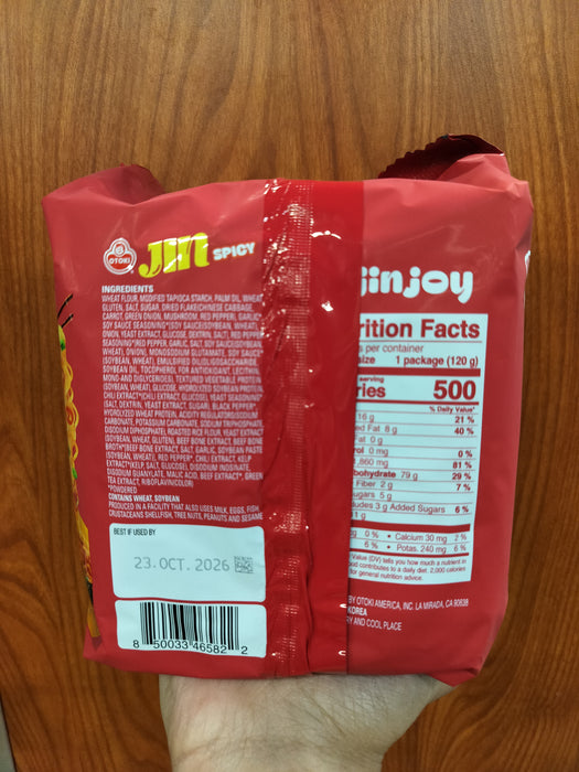 Jin Spicy Ramen 4pk, 4.23oz