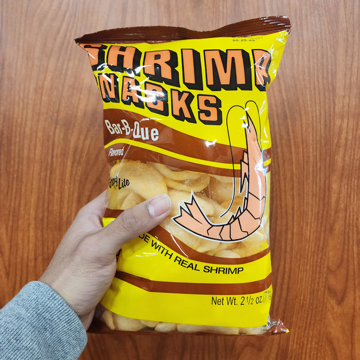Marco Polo Shrimp Chips - BBQ, 2.5oz
