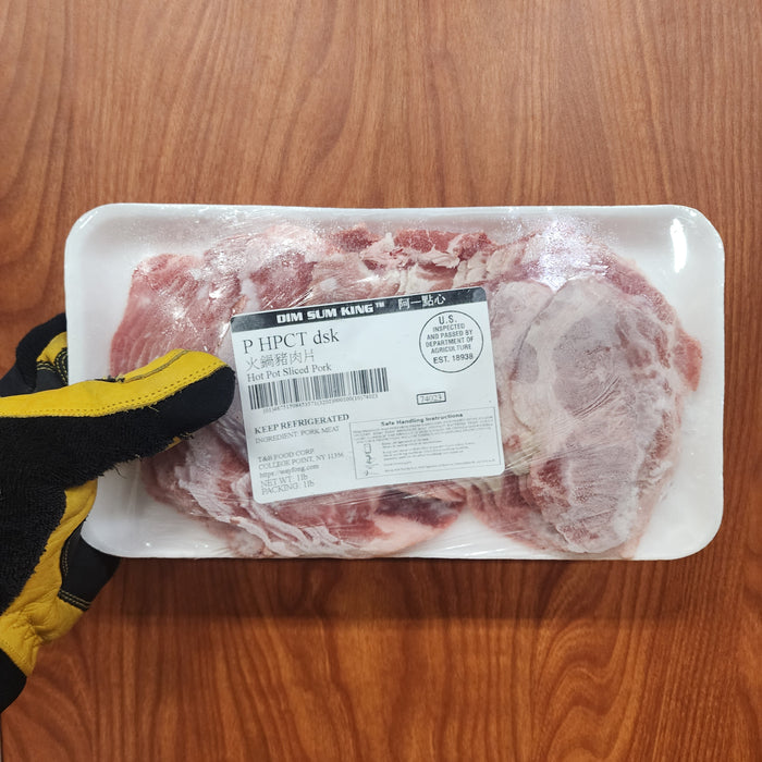 WF Sliced Hot Pot Pork, 16oz