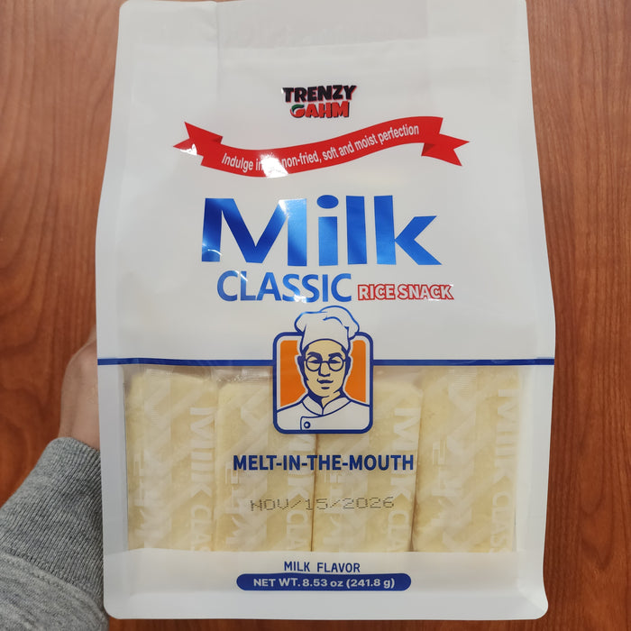 Trendy Gahm Milk Classic Rice Snack Large, 8.53oz