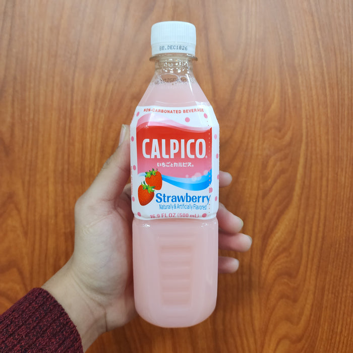 Calpico Strawberry Water Calpis, 500ml