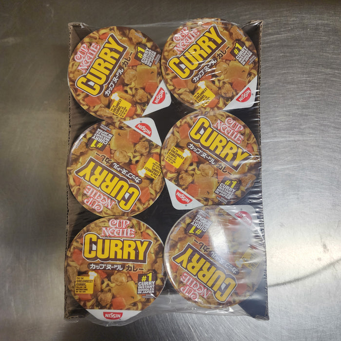 Nissin Curry Noodle, 6pk