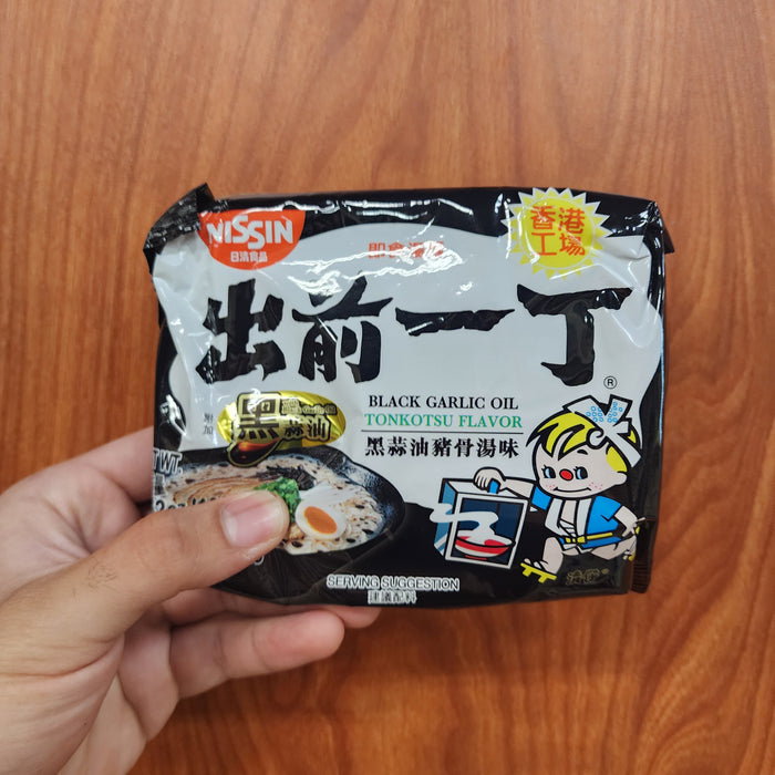 Nissin Tonkatsu Black Garlic, 100g