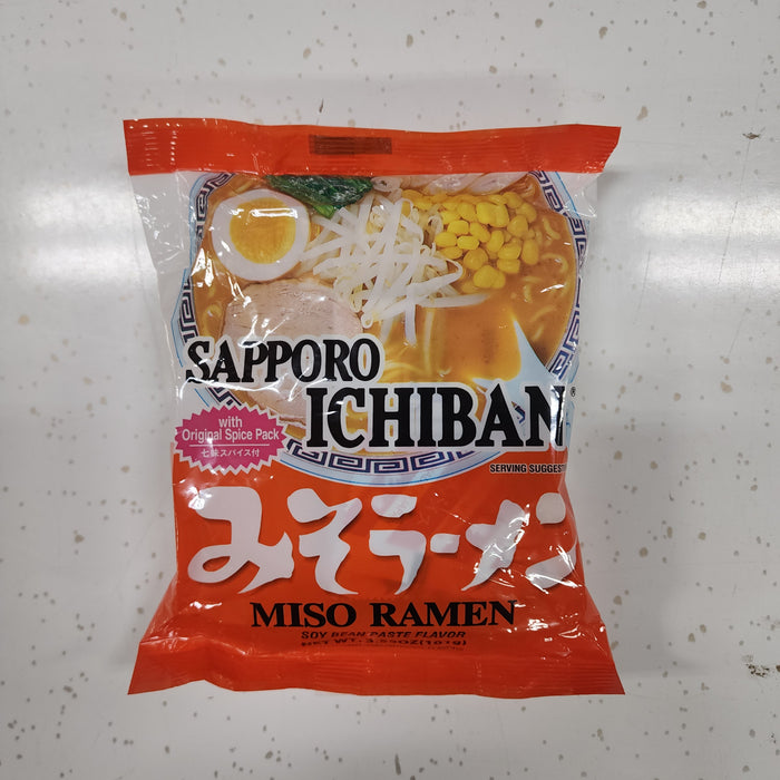 Sapporo Ichiban Miso Ramen, 3.55oz