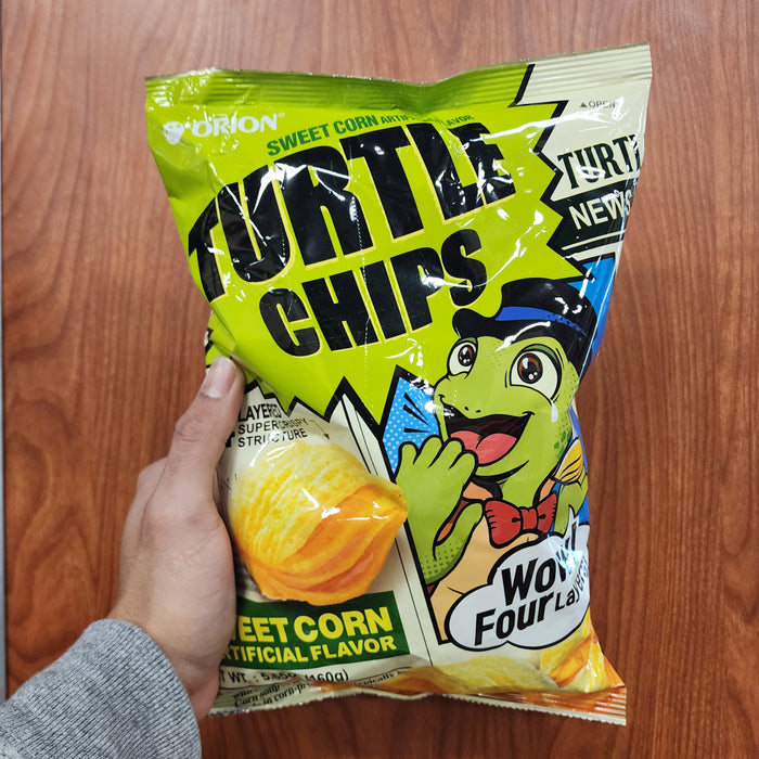 Orion Turtle Chips Sweet Corn, 5.65oz