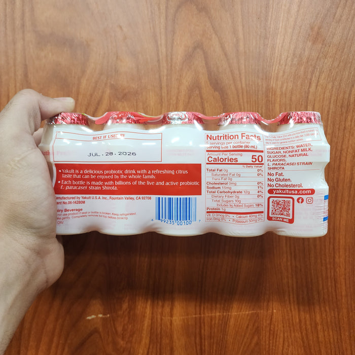 Yakult Yakult Beverages, 5pk