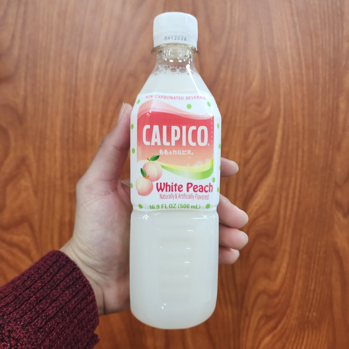 Calpico White Peach Calpis, 500ml