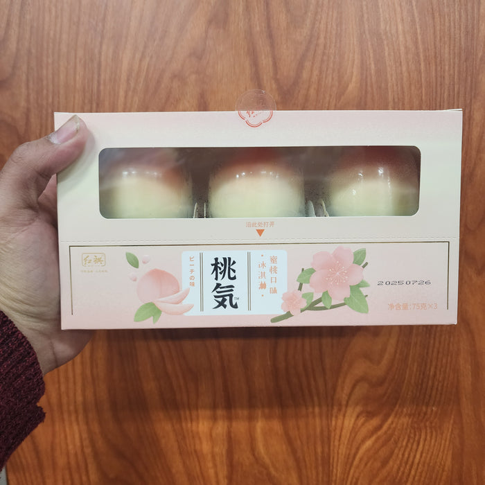 Taoqi Peach Ice Cream, 3pc