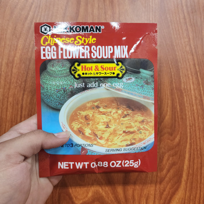 Kikkoman Veg Egg Soup Mix Hot and Sour, 1.06oz