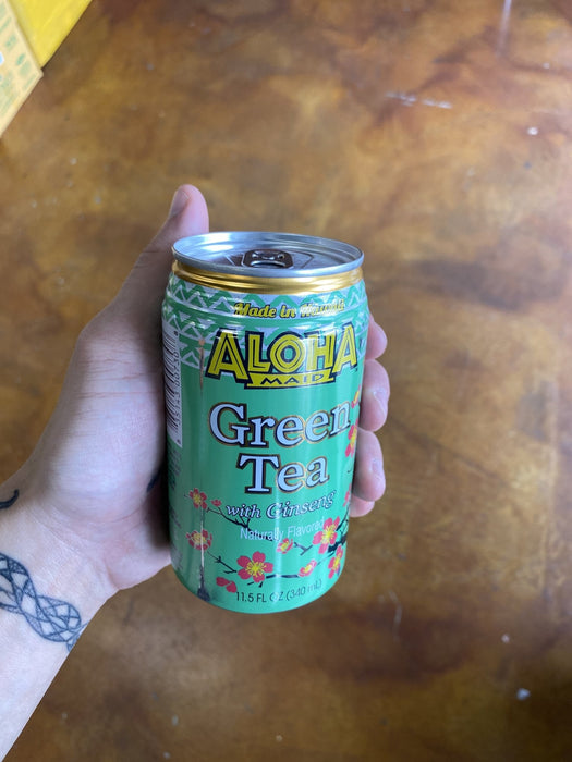 Aloha Maid Green Tea, 11.5 Fl oz - Eastside Asian Market