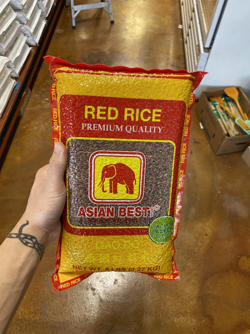 Asian Best Red Rice - 6X5# - Eastside Asian Market