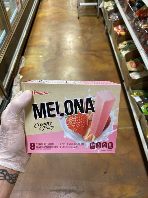 Binggrae Melona Strawberry Ice Bar - Eastside Asian Market