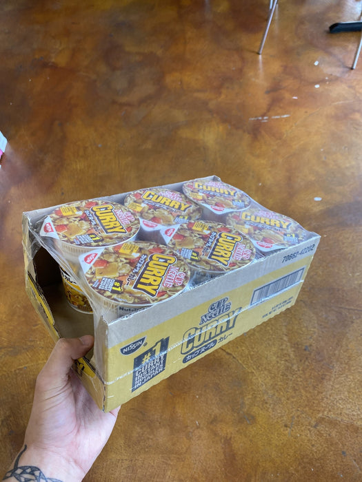 Cup Noodle Curry 6 Pack - Eastside Asian Market