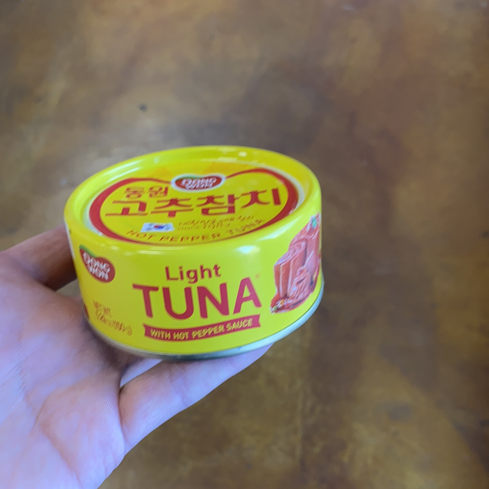 Dong Won Light Tuna With Hot Pepper Sauce, 5.29oz - Eastside Asian Market