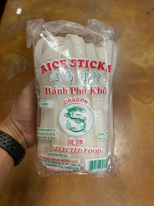 Dragon Rice Stick 8mm - Pho, 400g - Eastside Asian Market