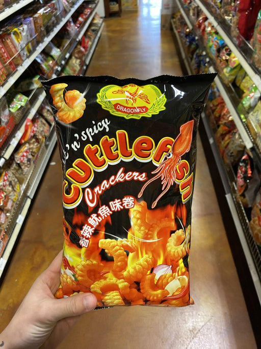 Dragonfly Cuttlefish Crackers Spicy - Eastside Asian Market