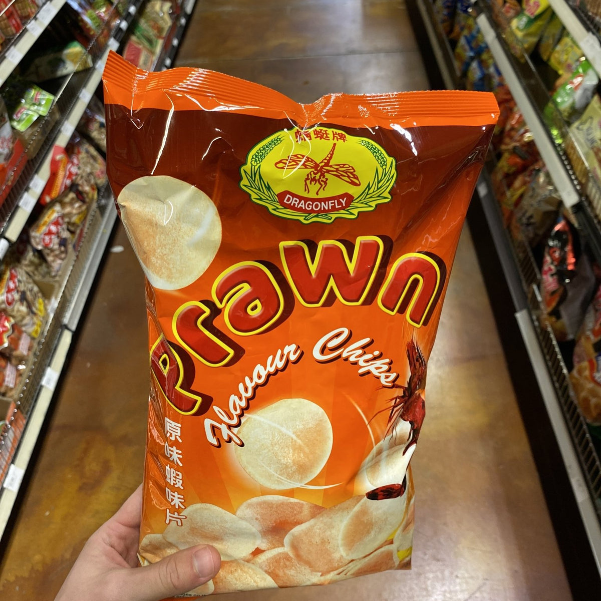 Dragonfly Prawn Chips, 8oz — Eastside Asian Market
