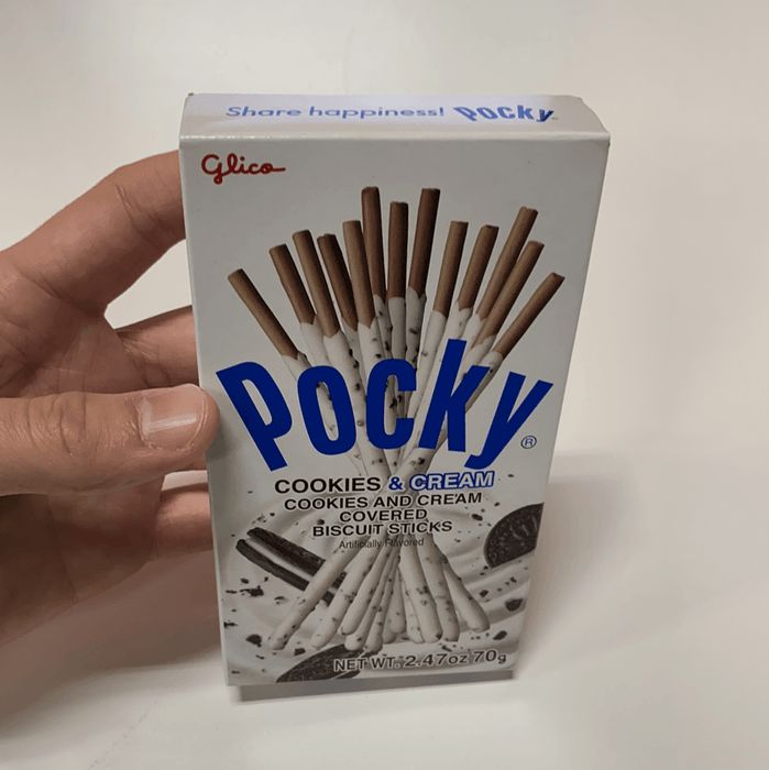 Glico Pocky Cookies and Cream, 2.47oz - Eastside Asian Market