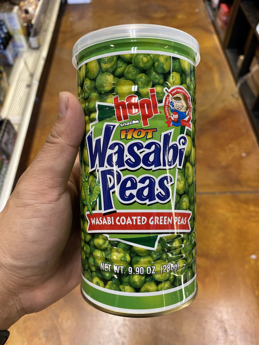 Hapi wasabi green peas-Hot-Can 9.9oz - Eastside Asian Market