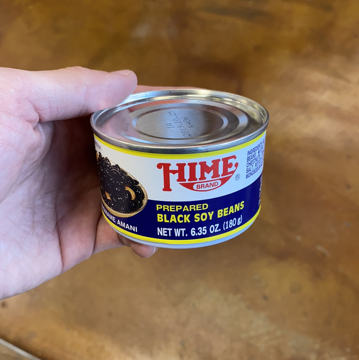 Hime Brand Prepared Black Soy Beans, 6.35 oz - Eastside Asian Market