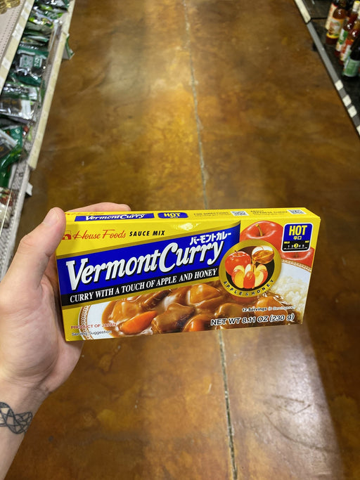 House Food Vermont Curry Hot, 8.8oz - Eastside Asian Market