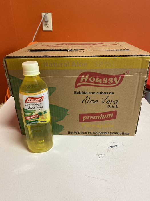 Houssy Aloe Vera Drink Pineapple, 1 Case - Eastside Asian Market