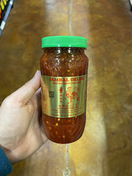 Huy Fong Sambal Oelec Chili Paste, 18oz - Eastside Asian Market